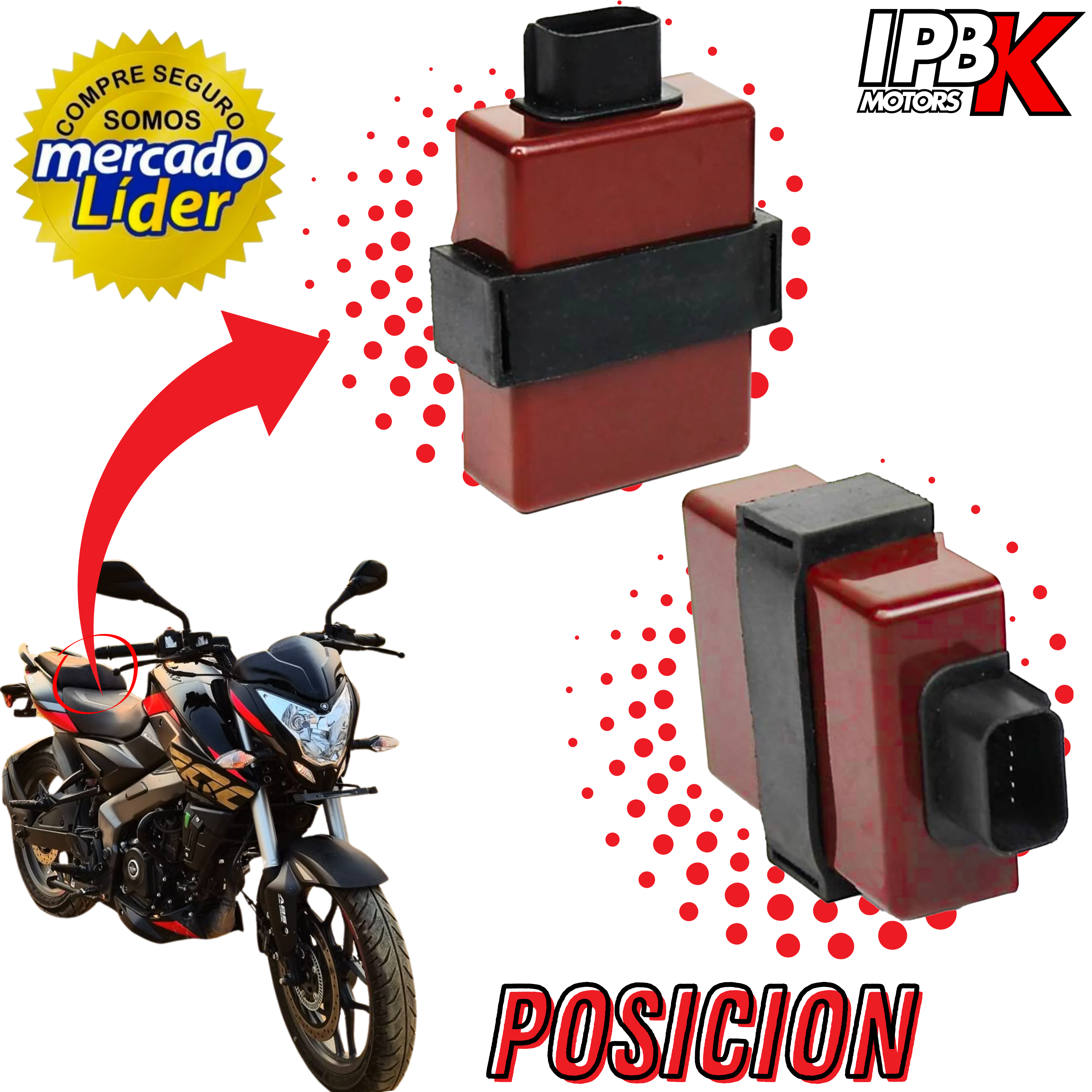 CDI PULSAR NS 200 VARROC ORIGINAL MOTO