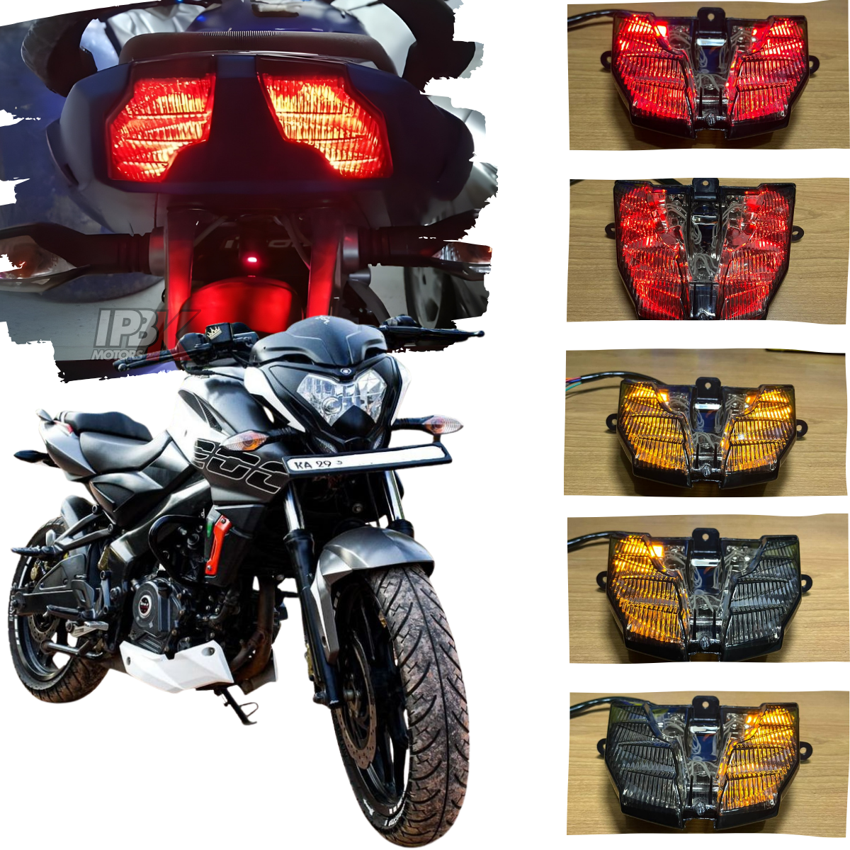 STOP LED INTEGRADO PULSAR NS ILUMINACION