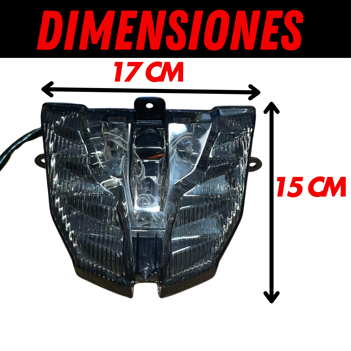 STOP LED INTEGRADO PULSAR NS ILUMINACION